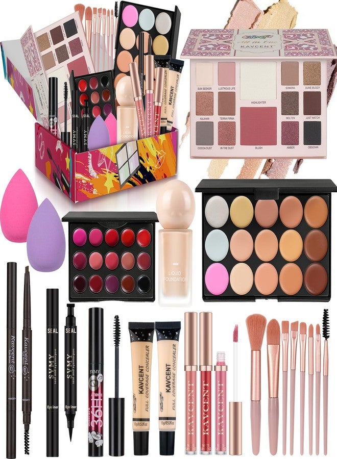 KAVCENT Makeup Set for Teens Makeup Kit for Teens Women full Kit Makeup Kits for Teenagers Makeup Gift Set for Teen Girls Women Christmas - Image 1